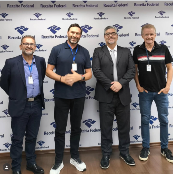 Instituto Mundo Melhor realiza visita à Receita Federal e discute futuras parceriais